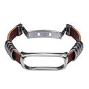 Bakeey Retro Butterfly Push Button Deployment Buckle Metal Watch Band Strap Replacement for Xiaomi Mi band 3 Xiaomi Mi band 4