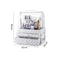 1/2/3 Layers Dustproof Earrings Jewelry Cosmetic Storage Box Desktop Organizer Display Stand Rack Tray