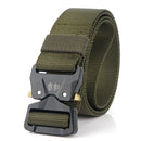 125CM 3.8CM ENNIU Men's Tactical Belt Nylon Military Waist Belt with Metal Buckle Adjustable Heavy Duty Training Waist Belt Hunting Accessories