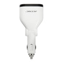ACCNIC 12V/24V 120W Auto Car Charger Cigarette Lighter Adapter Dual USB intelligent output