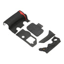 5 Pieces Repair Part of Grip Rubber Cover Unit Black For Nikon D700 Camera With Tape