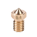 FLSUN 10PCS 0.4mm Copper Nozzle Print Head For 3D Printer 1.75mm Filament