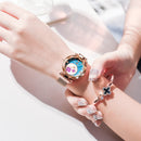DOM G-1275 Mesh Steel Band Elegant Design Ladies Watch Date Display Quartz Watch