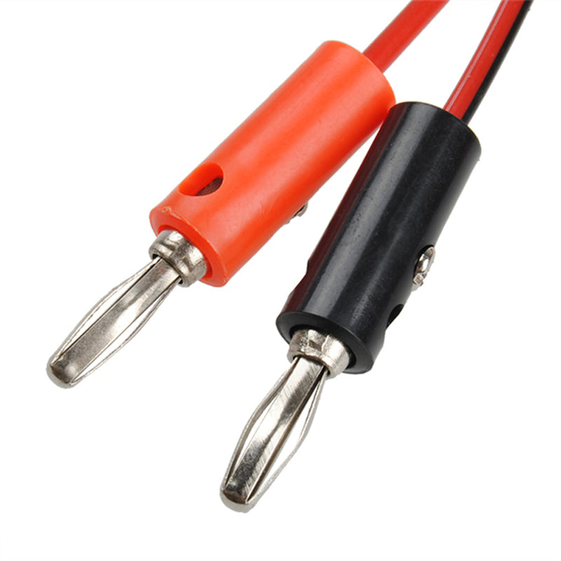 3pcs DANIU Double Stitch Alligator Test Lead Clip To Probe Cable For Multi Meters