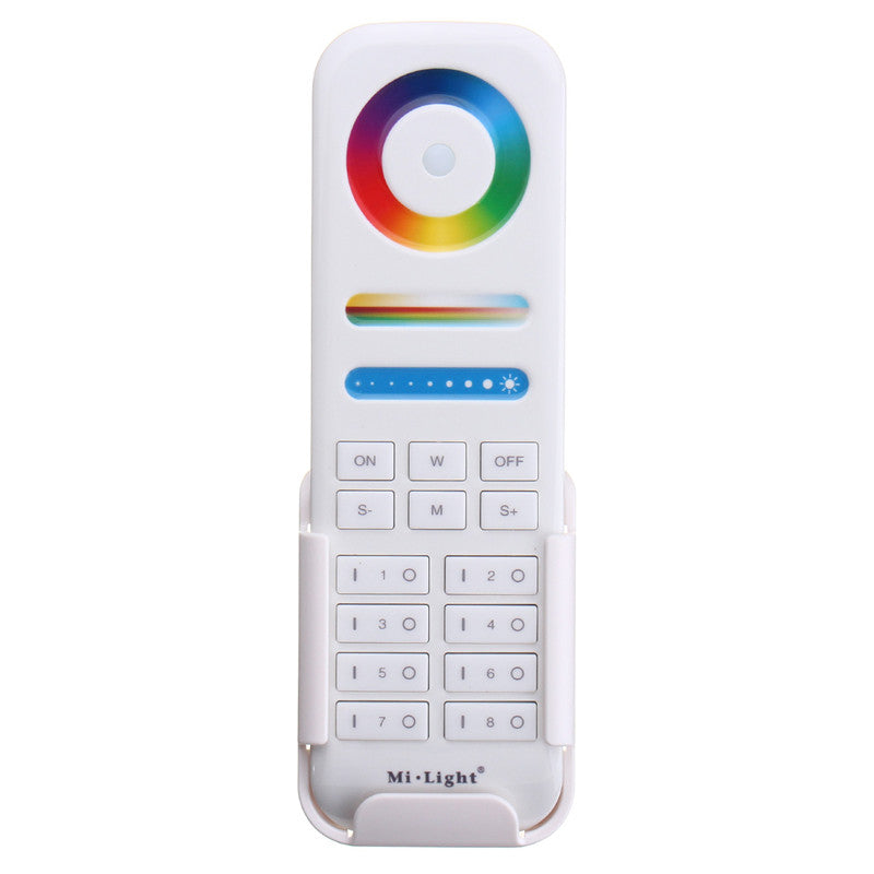 Milight 2.4G 8-Zone Area RGB+CCT RF Wireless Smart Touch Remote LED Controller