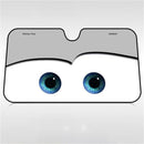 Eyes Heated Windshield Sunshade Curtain Car Window Windscreen Cover Auto Sun Visor UV Protection