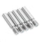 5PCS 1.75mm MK8 M6x30mm Stainless Steel Nozzle Throat With Teflon For 3D Printer Extruder