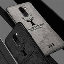 Bakeey Deer Pattern Shockproof Cloth + Soft TPU Back Cover Protective Case for Xiaomi Pocophone F1