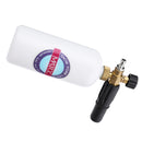 MATCC Adjustable Snow Foam Lance Washer Soap 1L Bottle High Pressure Washer Gun Foam Cannon