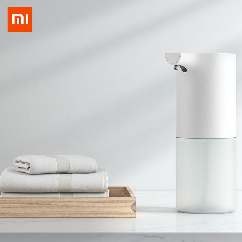 Mijia Automatic Soap Dispenser with AA Batteries & Antibacterial Hand Sanitizer WHITE