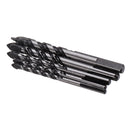 5pcs 6-12mm Black Triangle Twist Drill Bit Concrete Glass Ceramic Tile Marble Drill Bit