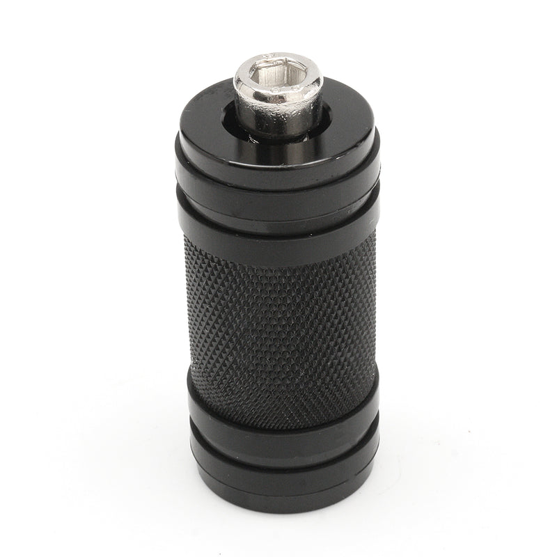 Black Edge Cut Shifter Peg For Harley Davidson Dyna Sportster Softail Touring
