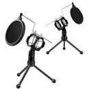 Yanmai PS-3 Microphone Stand Holder Tripod Microphone Accessories with Microphone Filter