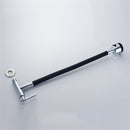 BOiROO Bathroom Basin Sink Faucet 360 Degree Rotatable Spout Single Handle Single Cold Tap Wall Mounted