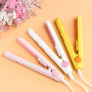 Global Voltage Portable Hair Straightener Steam Flat Iron Ceramic Tourmaline Hair Styling Tools