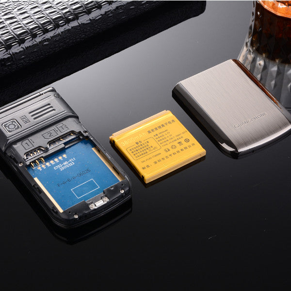 MAFAM E9 2.6'' 3800mAh Slim Fashion Flip Dual Touch Screen Dual Sim Card Dual Standby Feature Phone