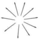 10pcs 6mm Spear Point Head Drill Bits Carbide Ceramic Marble Tile Glass Drill Bit Set