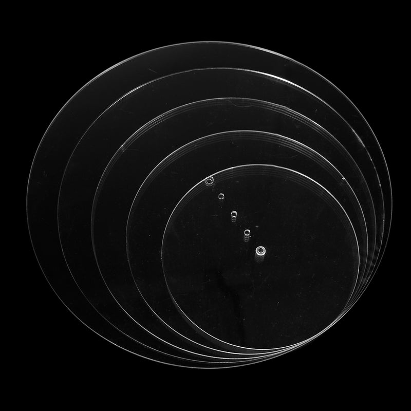 5 Tier Acrylic Cupcake Cake Stand Party Wedding Birthday Cake Tower Display Holder Decorations