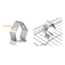 6 Pcs Universal Meat Grill Thermometer Probe Clip Holder For Ambient Temperature Readings Of BBQ Smoker Oven Grill Accessories