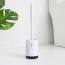 TPR Toilet Brush and Holder Cleaner Set Floor-standing Bathroom Cleaning Tool
