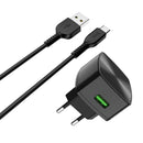 HOCO C70A EU QC3.0 Charge Power Adapter With Type-C Cable For Tablet Smartphone
