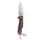 Sanrenmu Multifunctional EDC Folding Tools Stainless Steel Outdoor Camping Survival Glass Hammer Cutter Bottle Opener Screwdriver