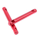 IPRee 6Pcs/set Aluminum Alloy Outdoor Camping Tent Wind Rope Stick Stopper Buckle Cord Accessories