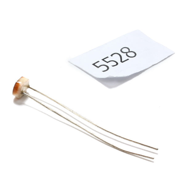 250pcs 5 Values Photoresistance Photosensitive Resistor Pack 5506/5516/5528/5537/5539