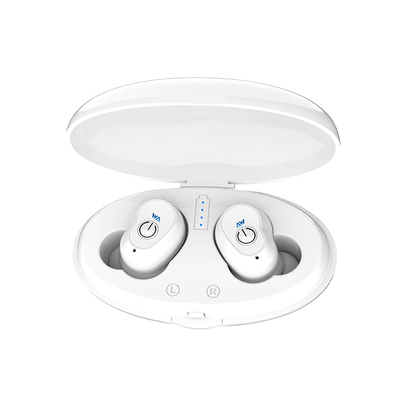 [bluetooth 5.0] Invisible Wireless Earphone HIFI Stereo Waterproof DSP Noise Cancelling With HD Mic