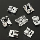 32pcs Home Sewing Machine Parts Presser Foot Feet Sew Accessories for Brother Janome Yokoyama Juki