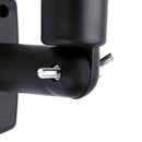 Solar Power LED Hexagon Wall Light Dusk-to-Dawn Sensor Outdoor Yard Lantern Lamp