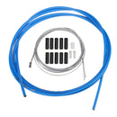 BIKIGHT 2m Bike Bicycle Front Rear Inner Outer Wire Brake Gear Shifter Cable Cycling Repair Kit Mult