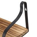 3Pcs Wall Shelf Floating Vintage Wooden Display Stand Storage Shelf  Rack