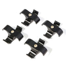 4pcs 13MM AN -6 SS Braided Tubing Clip Hose Clamp Fitting Adapter