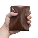 RFID Men Leather Wallet Money Credit ID Cards Holder Portable Pocket Purse Outdoor Travel
