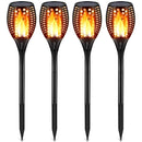 Solar Power 33 LED Torch Light Flickering Flame Outdoor Garden Yard Landscape Lamp