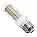 E14 E27 7W 72 SMD 5730 Warm White Pure White LED Corn Light  Bulb for Home Decoration AC220V