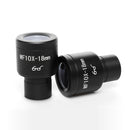 2Pcs WF10X Field View Microscope Eyepiece Lens for Biological Microscope Optical Lens Ocular with Reticle Scale
