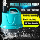 220V Submersible Water Flow Pump Fish Tank Aquarium Pond Fountain Spout Feature Pump 6W/8W/18W/25W