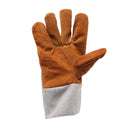 Welding Welders Work Soft Cowhide Leather Plus Gloves for Protecting Hand