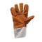 Welding Welders Work Soft Cowhide Leather Plus Gloves for Protecting Hand