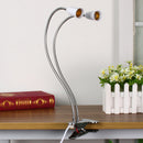 50CM E27 Flexible Lampholder Bulb Adapter Dual Head Clip with On/off Switch for LED Grow Light