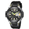 SYNOKE 67606 5ATM Waterproof Men Fashion Luminous Display Stopwatch Watch Dual Display Digital Watch