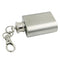 1oz Mini Pocket Stainless Steel Wine Bottle Whiskey Liquor Hip Flask Screw Cap Keychain Wine Flagon