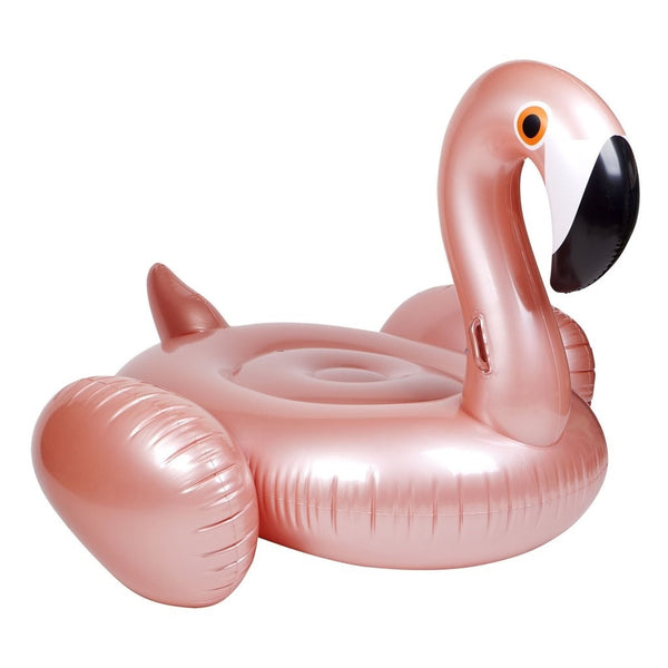 60inch Flamingo Inflatable Boat Float Swimming Ring Floating Bed Water Fun Toys