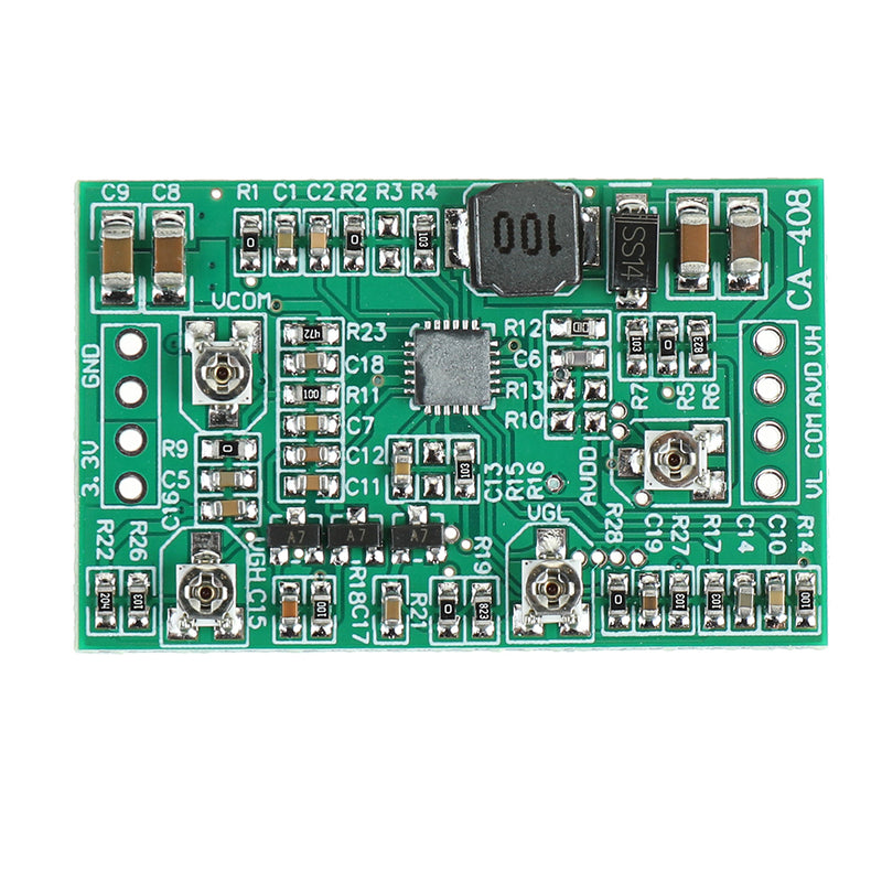 CA-408 Boost Board Module LCD TCON Board VGL VGH VCOM AVDD 4 Channel Adjustable Step Up Module