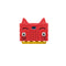 10pcs Red Silicone Protective Enclosure Cover For Motherboard Type A Cat Model