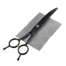 7" Professional Stainless Steel Pet Dog Grooming Scissors Curved Haircut Shears