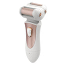 Minleaf NV-8615 Portable Electric Pedicure Tool Multifunctional Rechargeable Waterproof Foot Callus Remover Dual Grinding Heads Foot Care