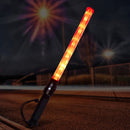 U21 6 x LEDs 2 Modes Red Light Portable Indicator Light Work Light Baton Traffic Flashlight